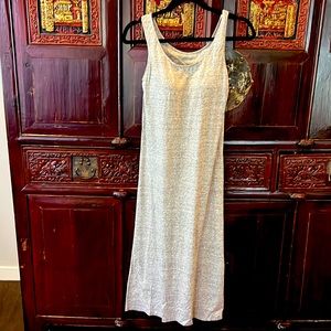 NWT Uniqlo grey cotton blend tank sundress